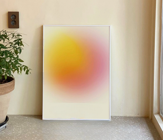 Modern Abstract Art Print, Decorative Floor & Wall Painting for Living Room, Bedroom, Entryway