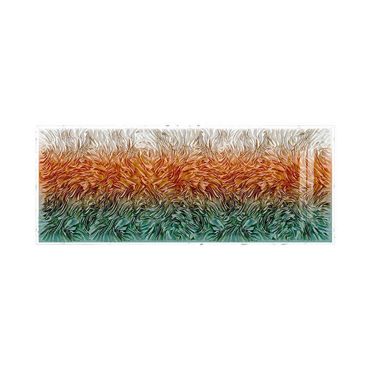 Modern Luxury 3D Leather & Acrylic Wall Art – Handmade Abstract Sofa Background Panel, Living Room & Bedroom Decor, Frameless