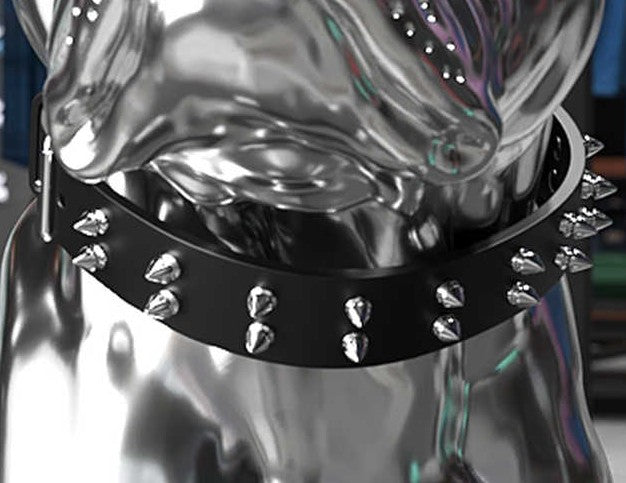 Luxury Chrome Bulldog Sculpture, Large Modern Floor Decor Statue for Living Room & High-End Home Interiors