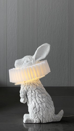 Modern Creative Rabbit Table Lamp, Cute Warm Light – Bedroom, Children's Room, Living Room or Study
