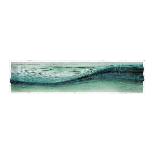 High-End Luxury 3D Acrylic Bedroom Wall Art – Handmade Minimalist Modern Headboard & Living Room Art Panel