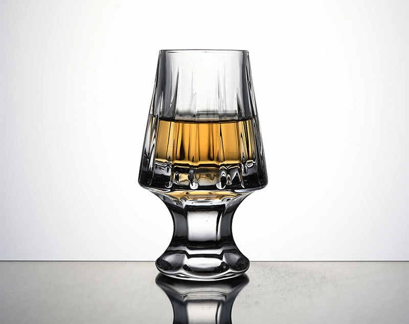 K9 Crystal Whiskey Tasting Glass 85ml – Premium Vintage Nosing Glass, Heavy Base, Lead-Free, Set of 6 For Spirits, Scotch & Bourbon