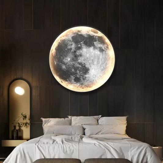 moon lamp 60 cm diameter 3d effect multi lighting with remote best size wall decor home furniture unique product home decor