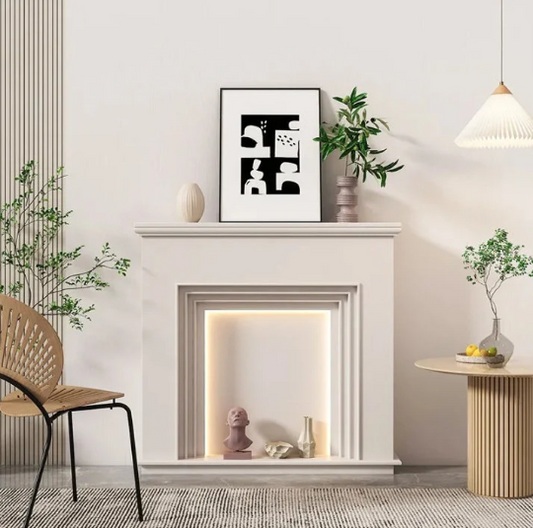 French Fireplace Decorative Cabinet luxury console table living room Simple Living Room Entrance Cabinet Bedroom Shelves