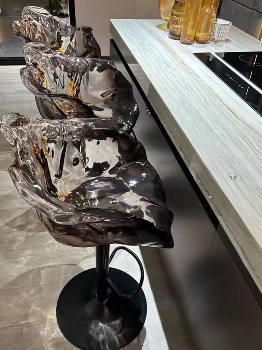 Italian Resin Chair luxury lounge & Bar stool